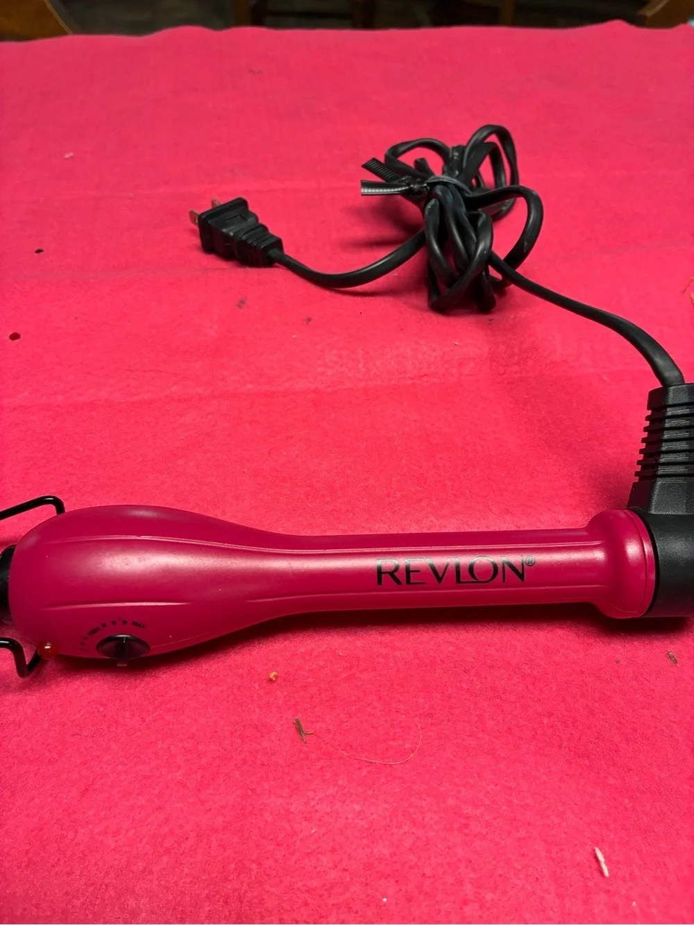 Revlon Pink Mini Curling Wand with Black Cord